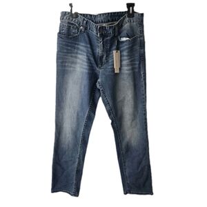 Calvin Klein Jeans Authentic Blue MidWash Slim Straight Everyday Classic 32x30